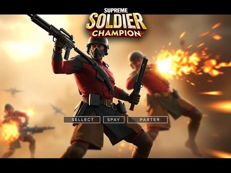 Supreme Soldier Champion character selection screen